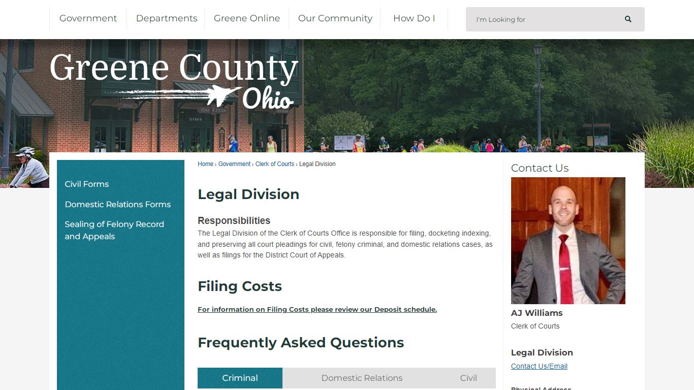 Legal Division | Greene County, OH - Official Website